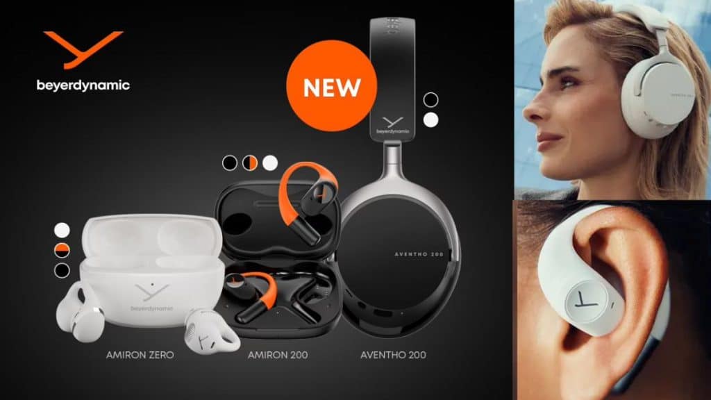 casques aventho 200, amiron 200 & zero