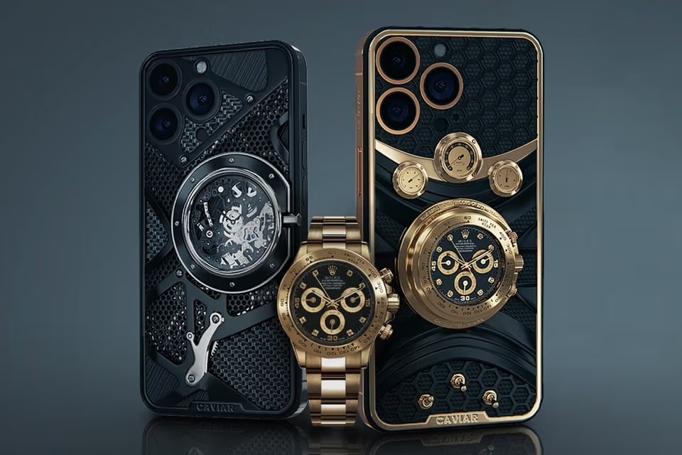 caviar iphone rolex