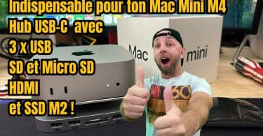 ce hub usb c avec ssd m.2 et hdmi est il l’accessoire indispensable pour le mac mini m4 ?