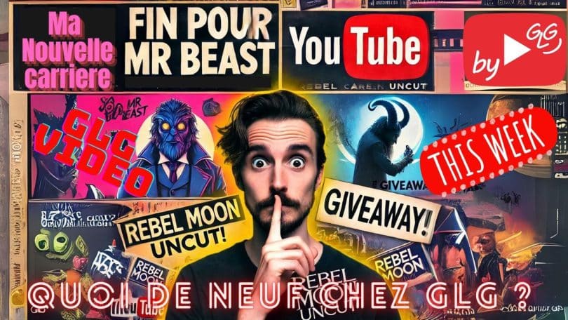 c’est la fin pour mr beast, ma nouvelle carrière de producteur, rebel moon uncut et giveaway