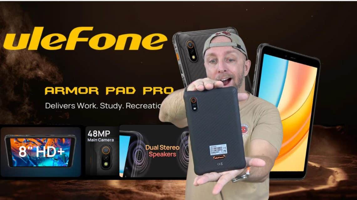 cette tablette 4g résistante 8 pouces remplace ton smartphone pour 200€.ulefone armor pad pro!