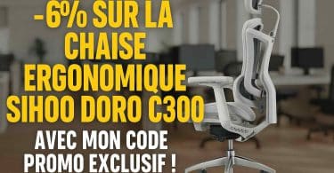 chaise ergonomique sihoo doro c300