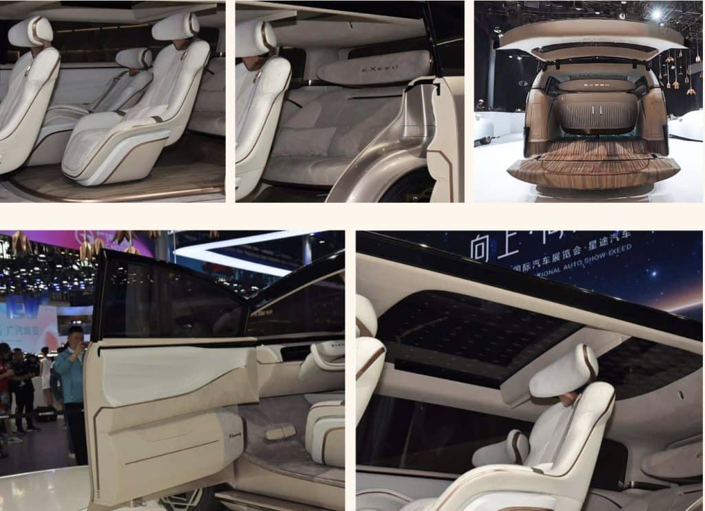 chery’s exeed e08 flagship mpv inside sieges