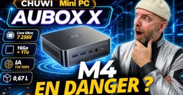 chuwi aubox x, le mini pc ia core ultra 7 qui défie le mac mini m4 ? 4k