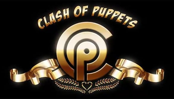 affiche du jeu clash of puppets