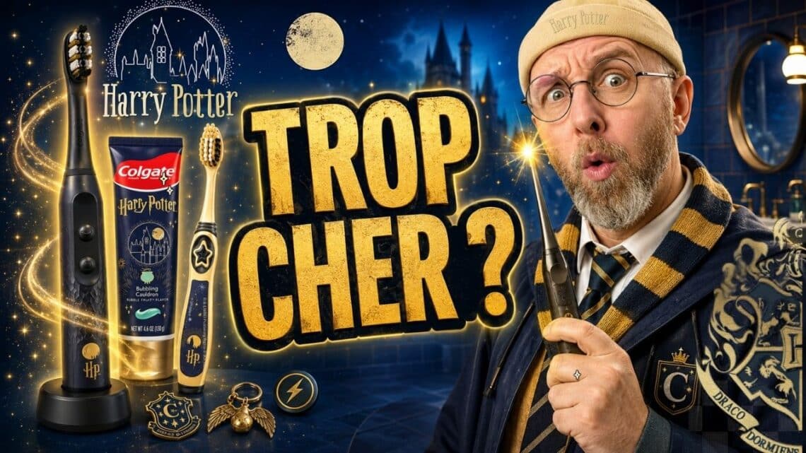 colgate x harry potter , 70€ pour une brosse électrique et un dentifrice magique ?