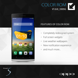 oppo find 5 international color rom