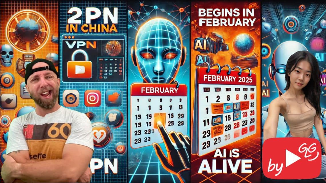 comment je contourne la censure en chine sans vpn ? 2025 commence en février, ia is alive.