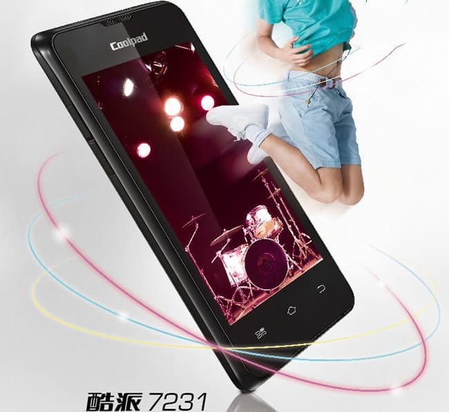 smartphone android pas cher coolpad 7231