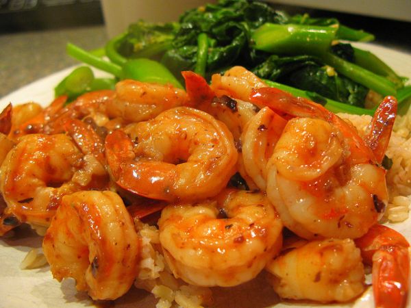 recette de crevettes à l'ananas et à la sauce aigre douce