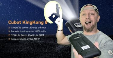 cubot kingkong 8, le smartphone resistant android qui va éclairer tes nuits.