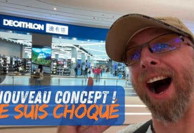 décathlon en chine , un nouveau concept révolutionnaire, je suis choqué !