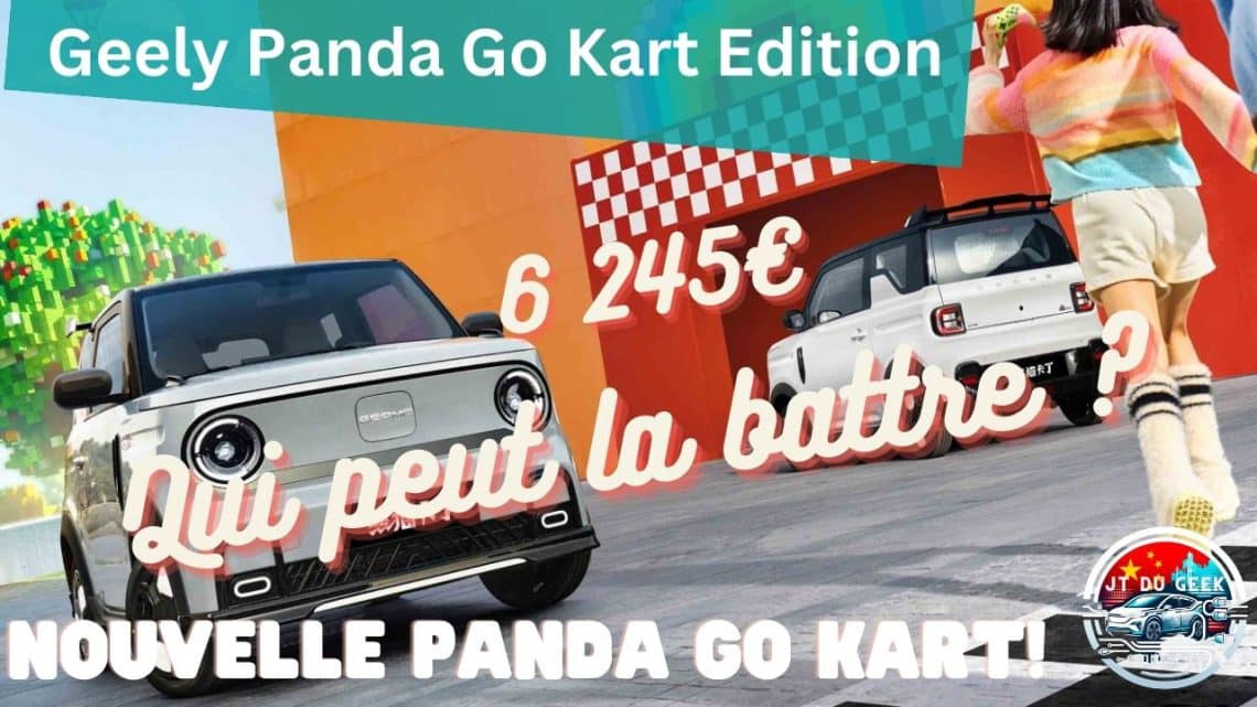 découverte de la geely panda go kart edition ,un mini ev sportif à moins de 6,500€!