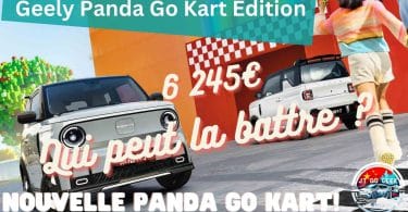 découverte de la geely panda go kart edition ,un mini ev sportif à moins de 6,500€!