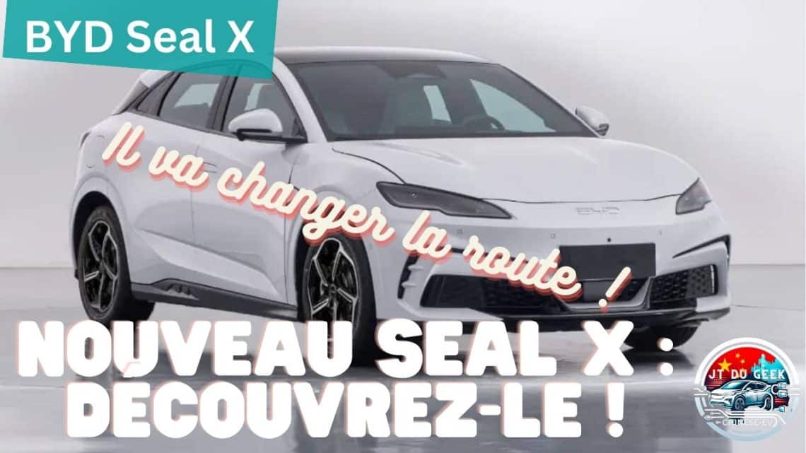 découverte du byd seal x, le nouveau sedan électrique révélé par le miit chinois