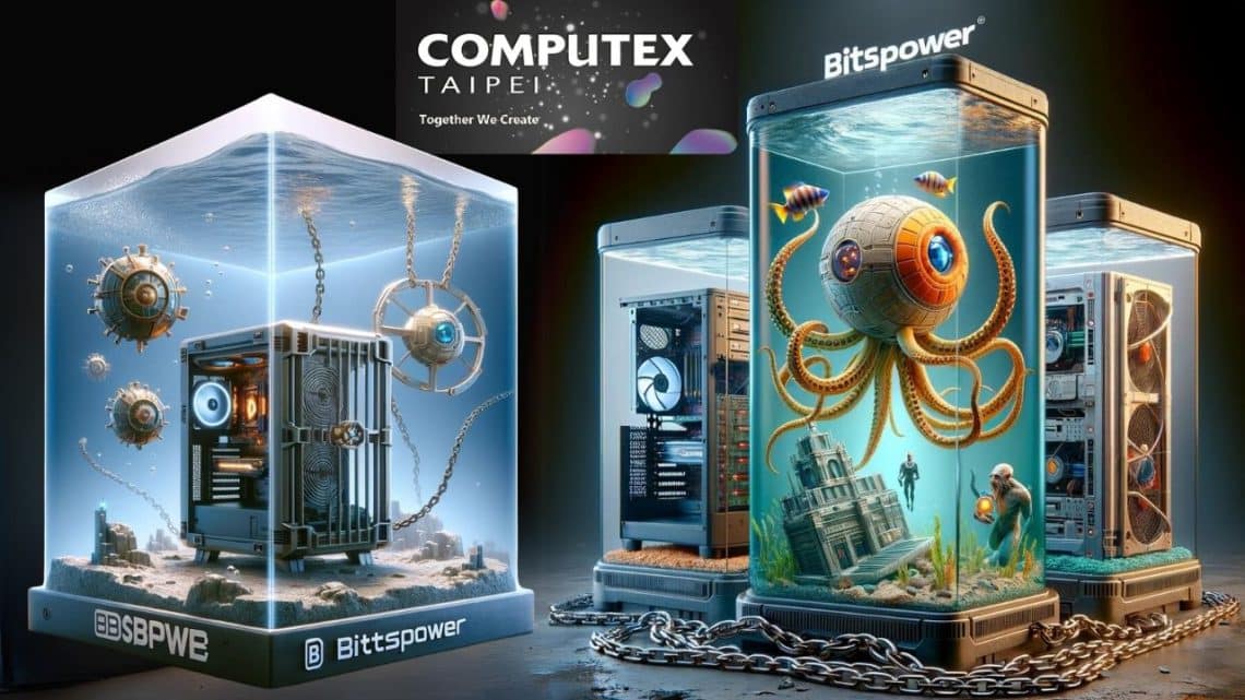 découverte du stand bitspower au computex 2024