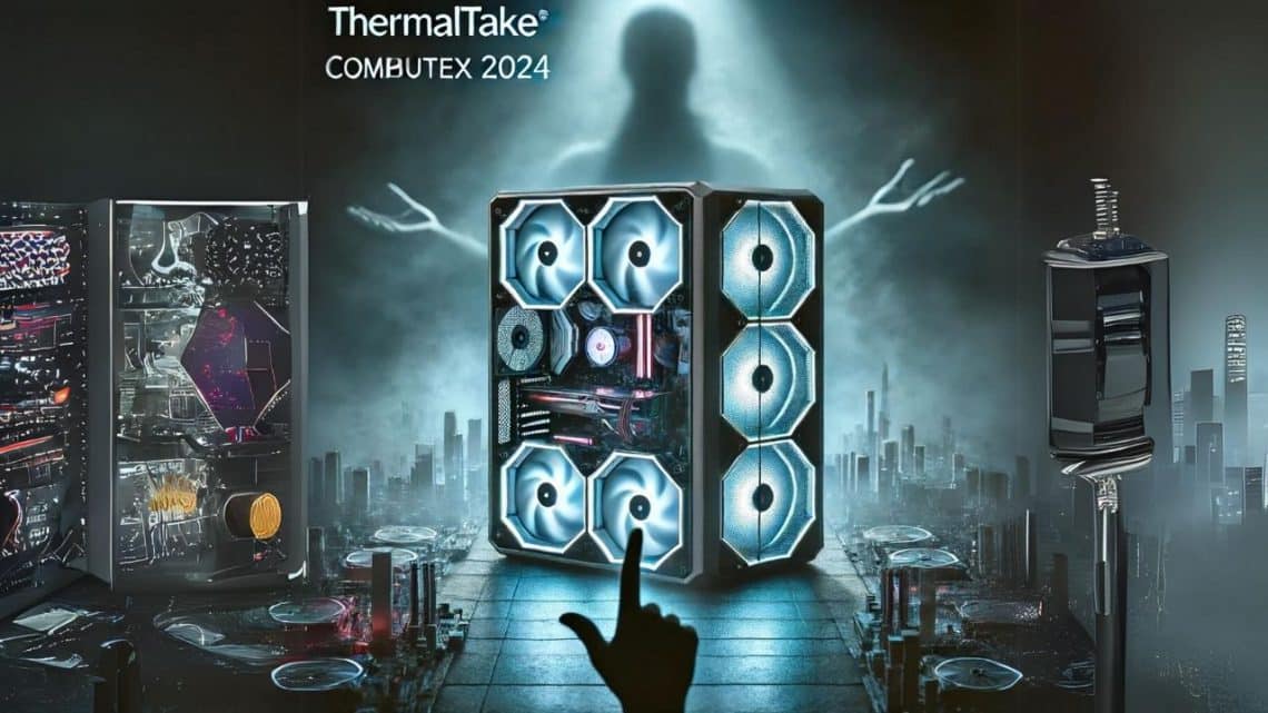 découverte du stand thermaltake au computex 2024