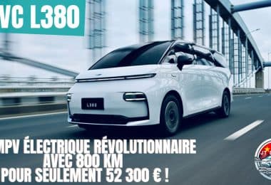 découvrez le levc l380 , un mpv électrique révolutionnaire avec une autonomie de 800 km pour seulement 52 300 € !