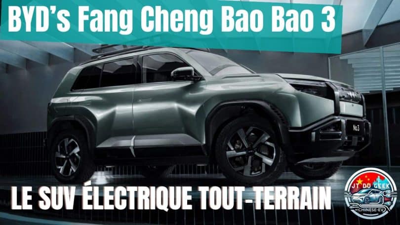 découvrez le nouveau suv électrique byd fang cheng bao 3