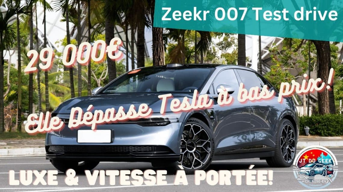 découvrez le zeekr 007 ,un bijou de technologie et de luxe à partir de 29,000 euros !