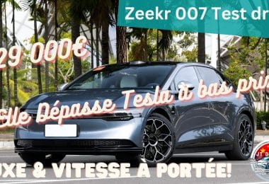 découvrez le zeekr 007 ,un bijou de technologie et de luxe à partir de 29,000 euros !