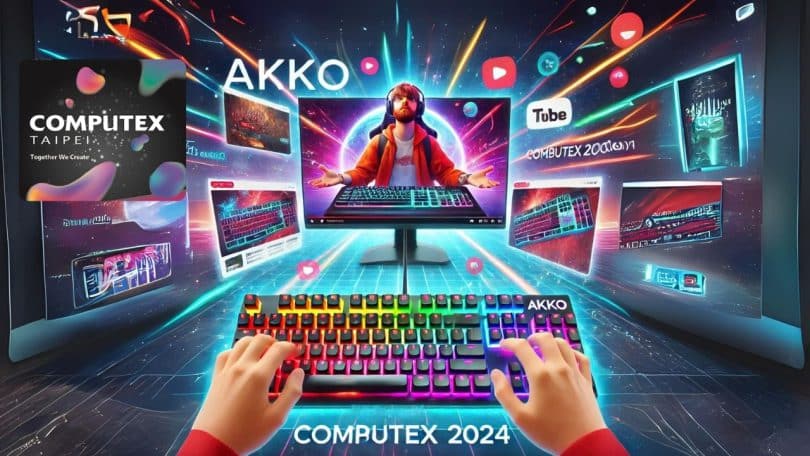 découvrez pourquoi les claviers gaming d'akko sont si spéciaux au computex 2024 !