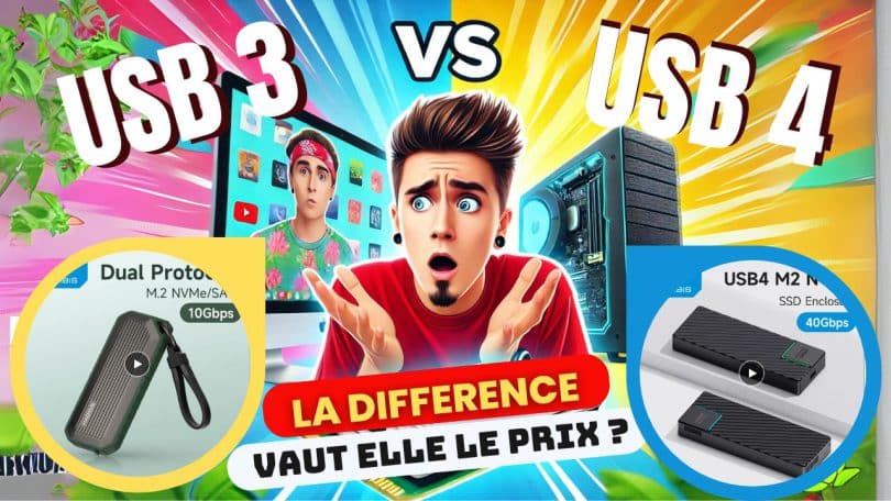 des boitiers ssd m2 usb 3 vs usb 4, la différence vaut elle le prix ?