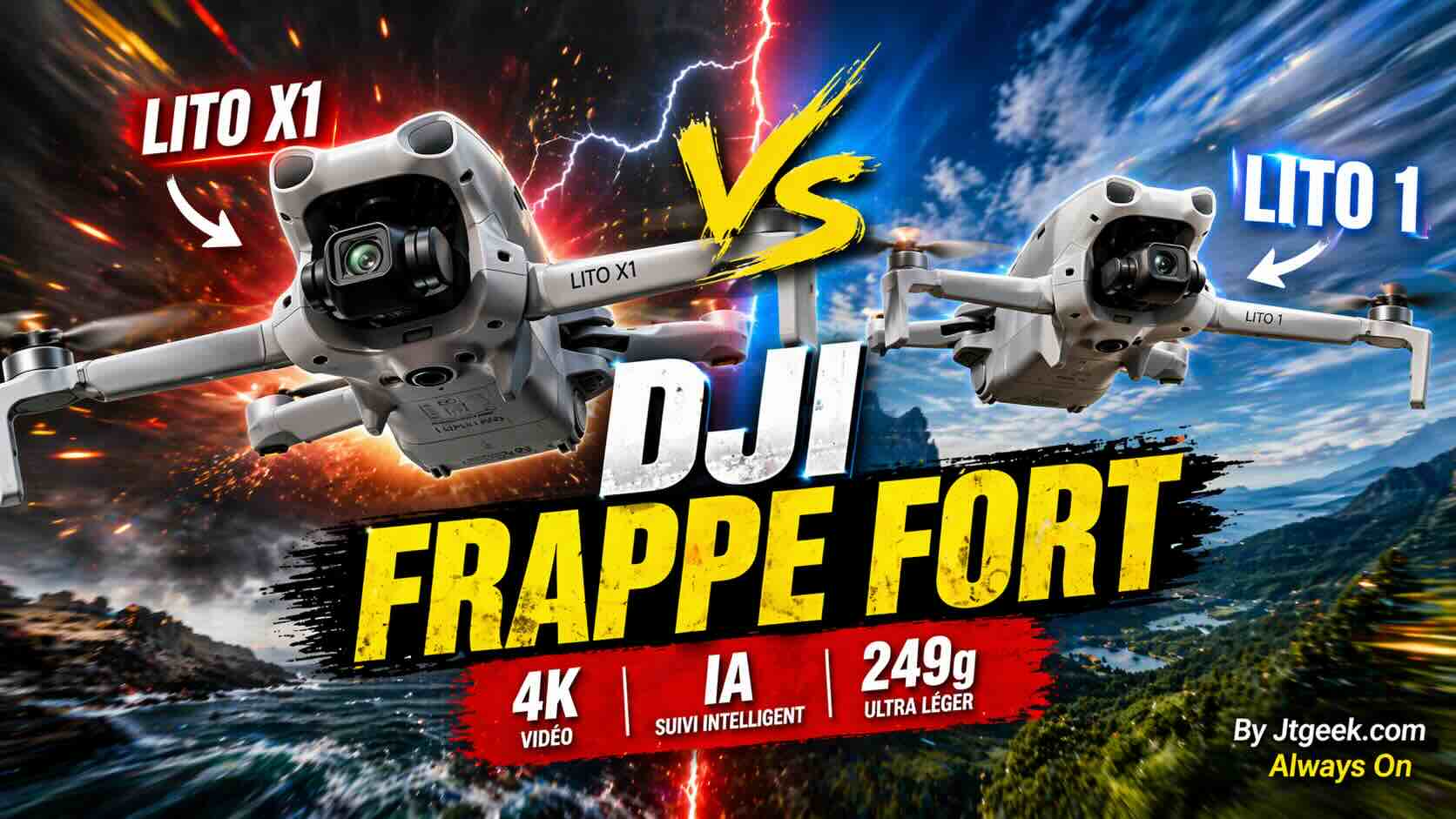 dji lito x1 et lito 1 jtgeek
