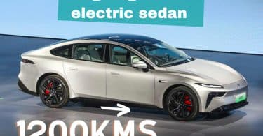 dongfeng eπ 007 electric sedan with 1,200 km
