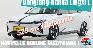 dongfeng honda lingxi l, une nouvelle berline électrique avec 520 km d'autonomie