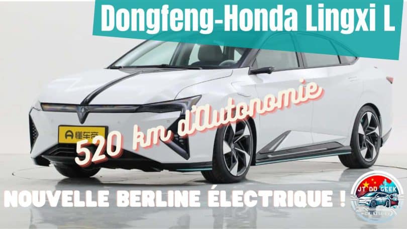 dongfeng honda lingxi l, une nouvelle berline électrique avec 520 km d'autonomie