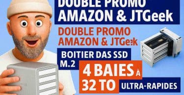 double promo amazon & jtgeek sur le boîtier das orico ssd m.2