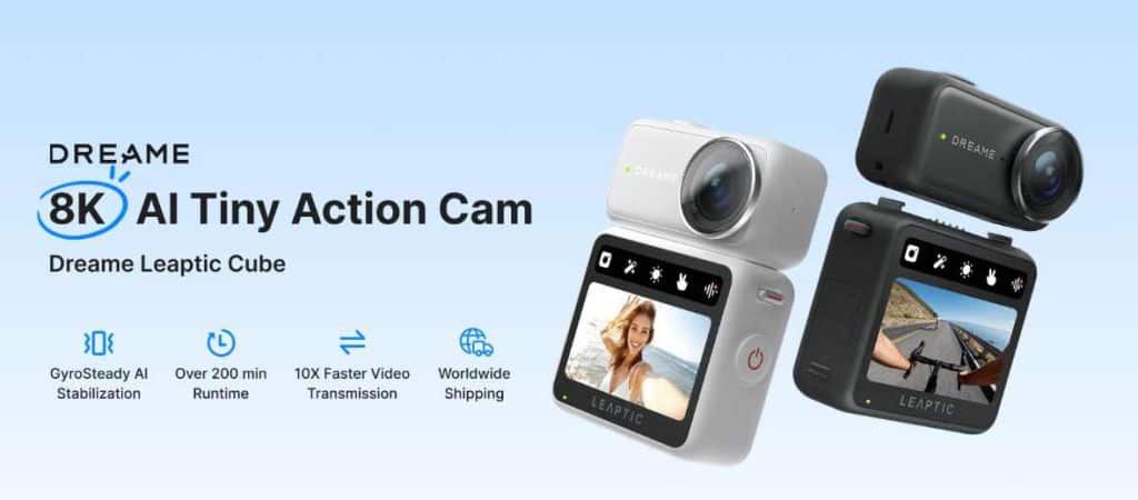 dreame leaptic cube 8k promo