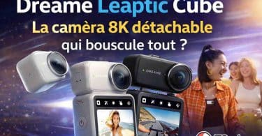 dreame leaptic cube la caméra d’action modulaire 8k qui veut réinventer la vidéo embarquée