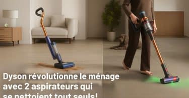 dyson révolutionne le ménage avec 2 aspirateurs qui se nettoient tout seuls