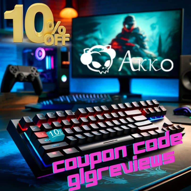 économisez 10% sur tous les claviers akko avec le code promo glgreviews !
