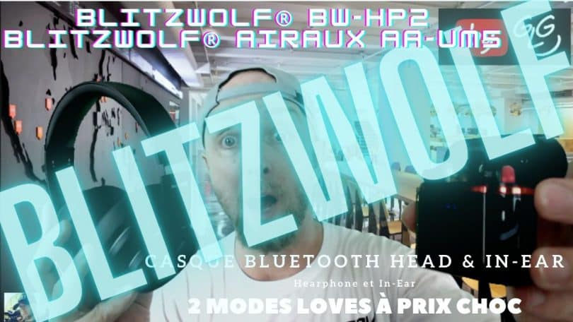 Ecouteurs Bluetooth Blitzwolf