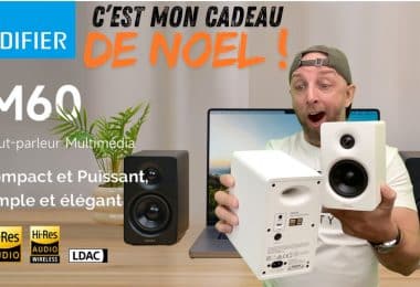 edifier m60 ,ces petites enceintes hi res vont vous surprendre !