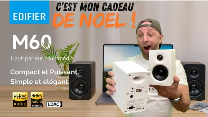 edifier m60 ,ces petites enceintes hi res vont vous surprendre !