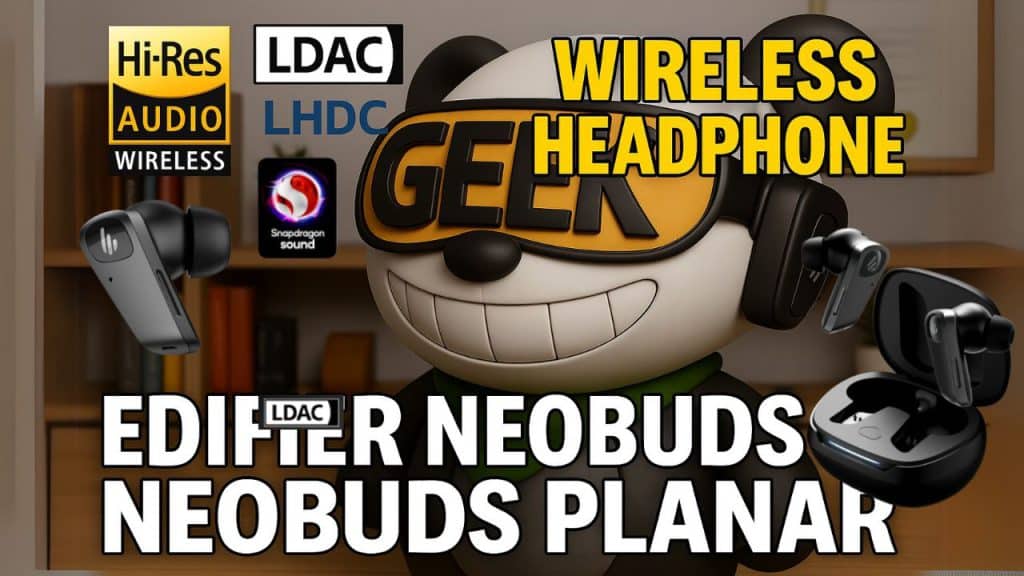 edifier neobuds planar, hi res earbuds with anc, ldac & planar drivers – now at a lower price!