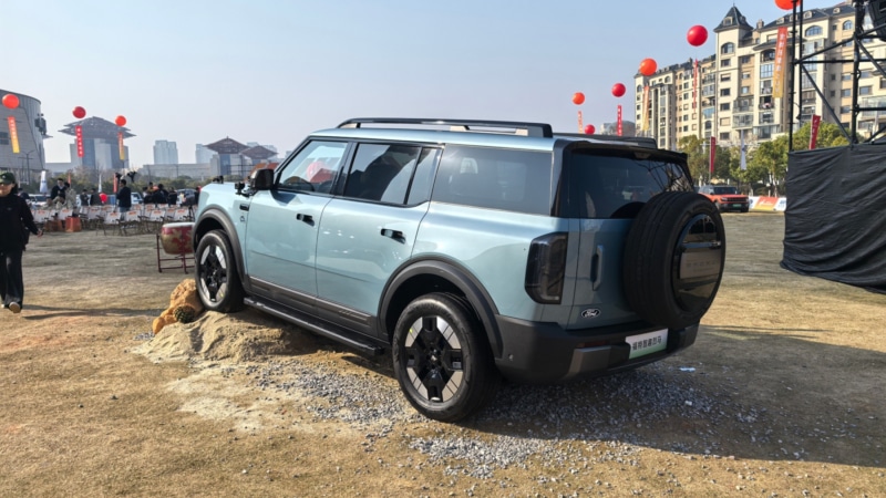 electric ford bronco entre sur le marché chinois quart ar