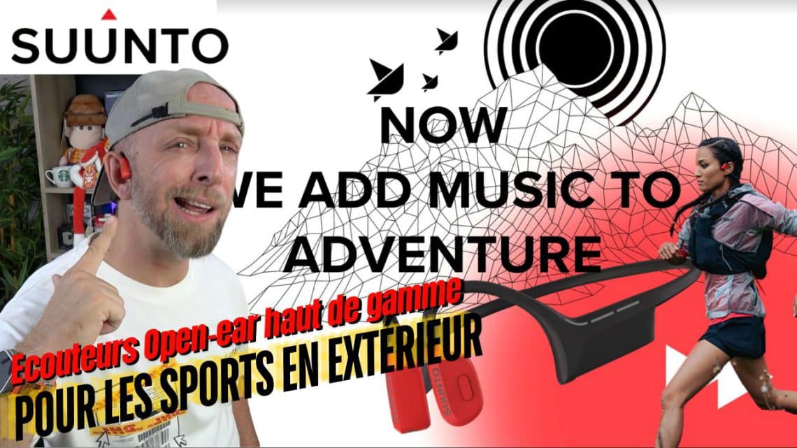 enfin un casque à conduction osseuse open ear sport haut de gamme avec son powerbank ! le suunto wing.