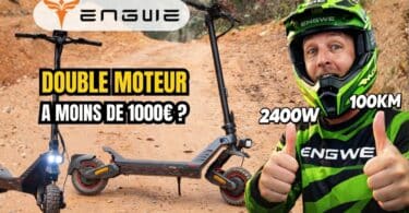 engwe y1000 ,la meilleure trottinette dual motor sous 1000€ ? youtube