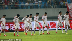 équipe nationale football chine