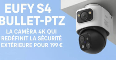 eufy s4 bullet ptz la caméra 4k qui redéfinit la sécurité extérieure pour 199 €