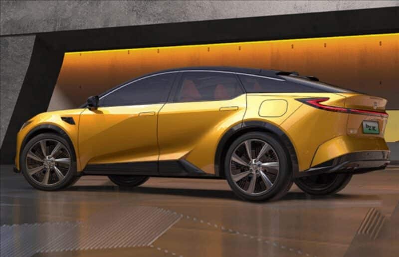 faw toyota bz5 quart ar jaune