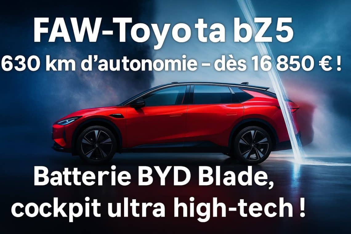 faw toyota bz5 youtube