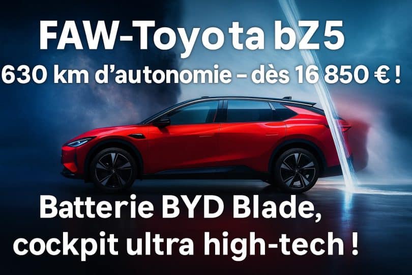 faw toyota bz5 youtube