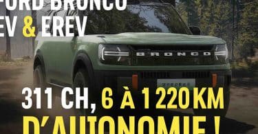 ford bronco électrique & erev youtube