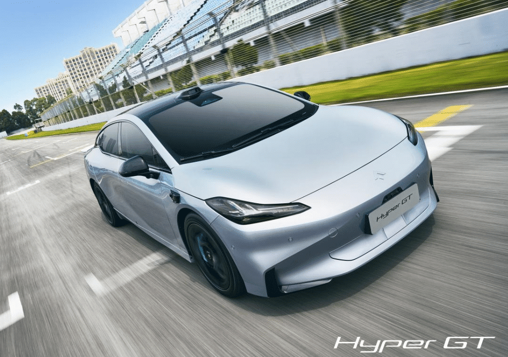 gac aion hyper gt global model face